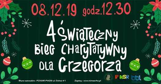 Plakat biegu