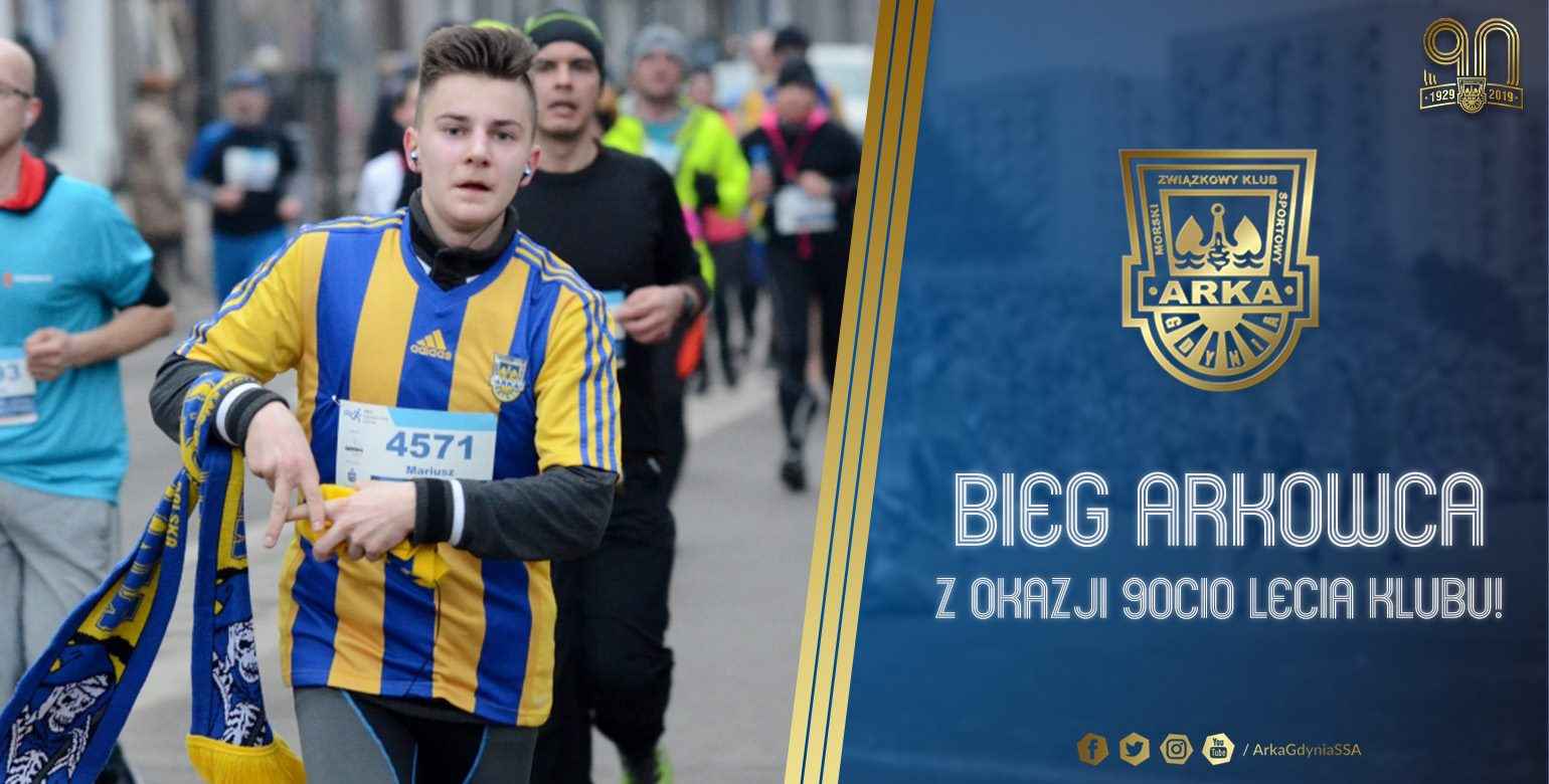 Plakat biegu