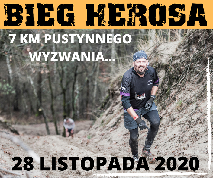 Plakat biegu