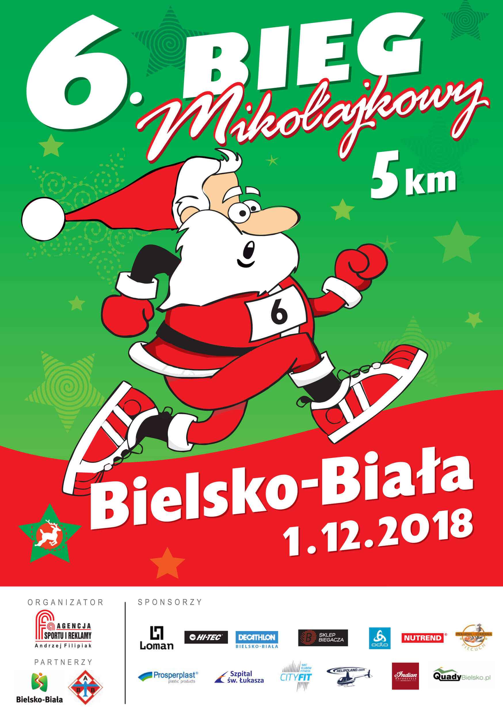 Plakat biegu