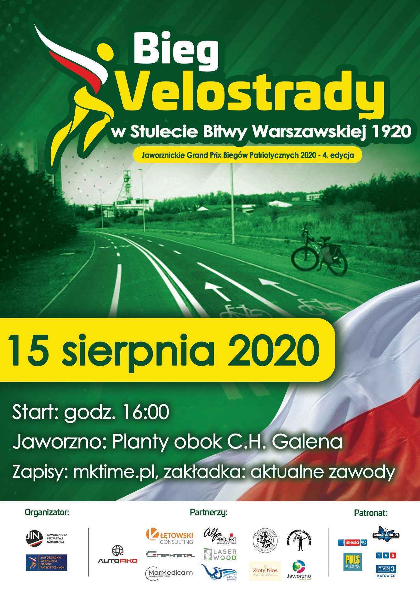 Plakat biegu