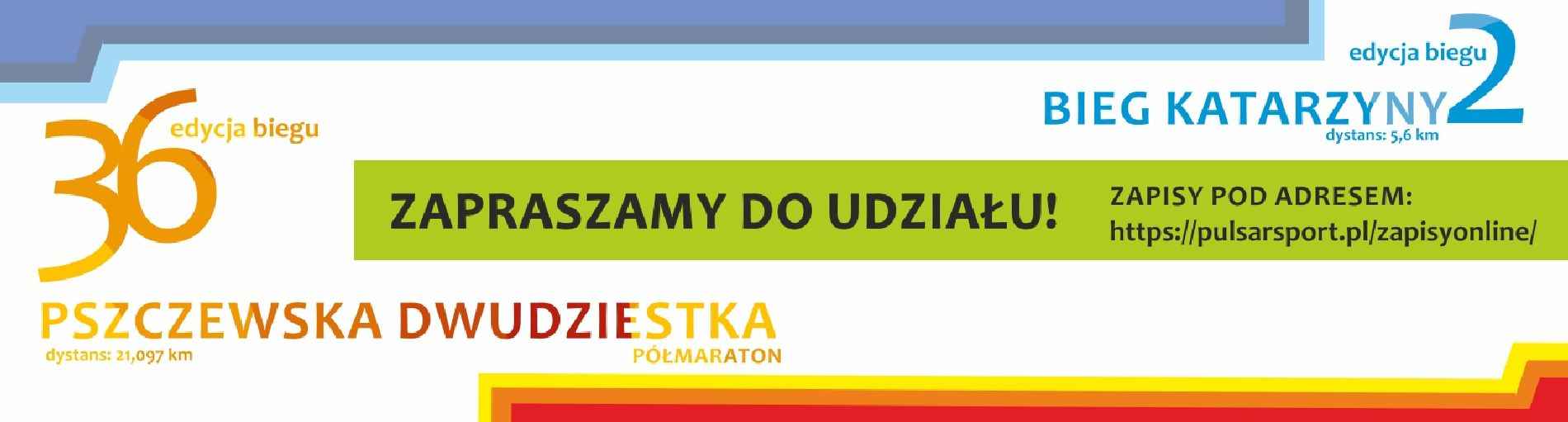 Plakat biegu
