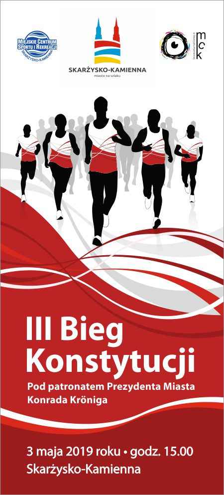 Plakat biegu