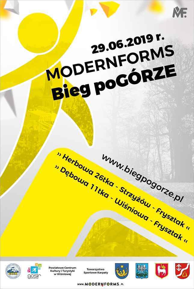 Plakat biegu