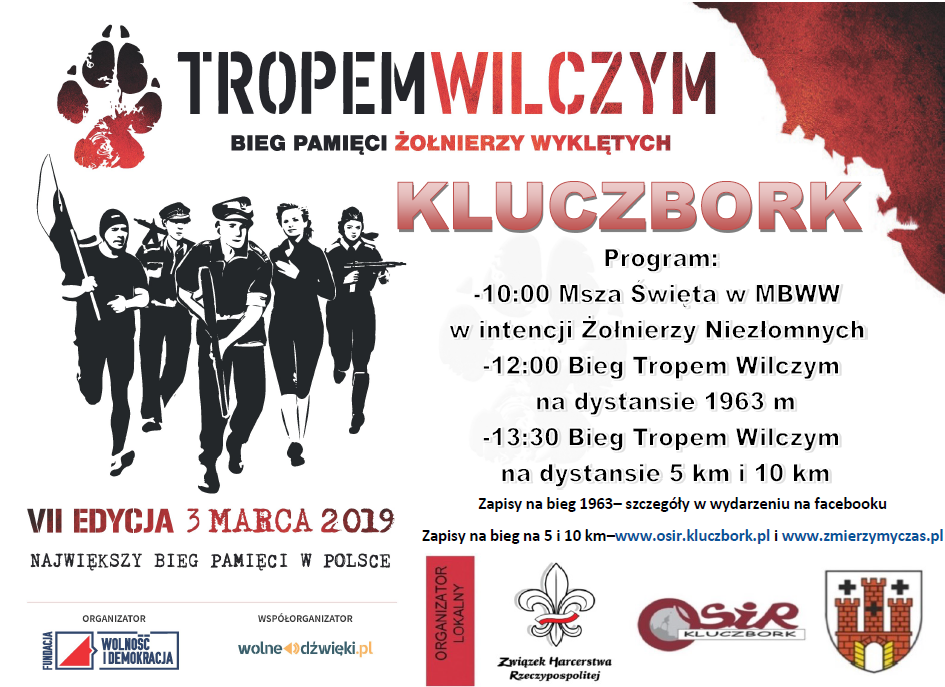 Plakat biegu