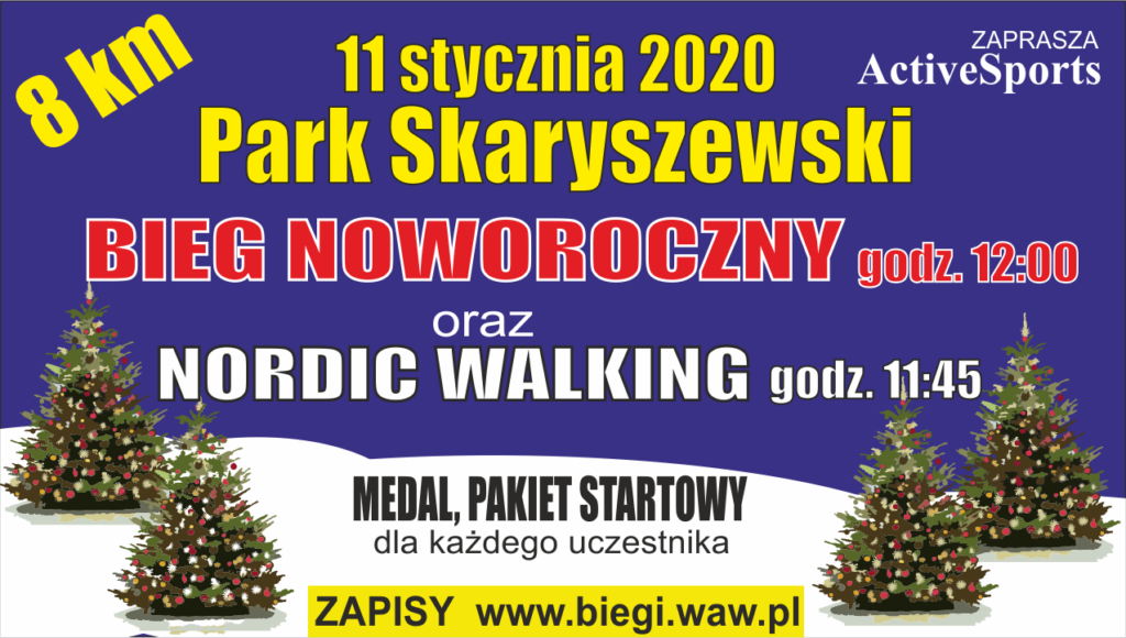 Plakat biegu